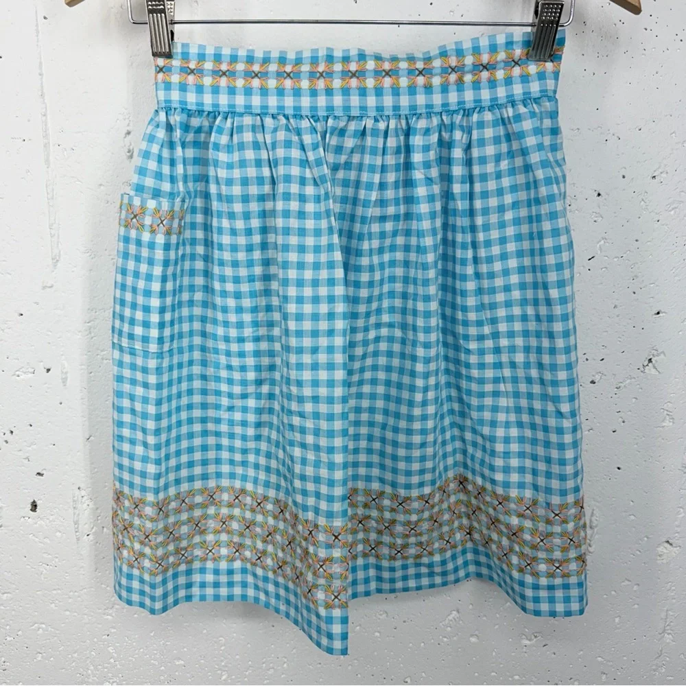 Lot of 3 Handmade Aprons 420 Floral Weeds Plants